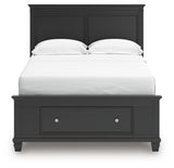 Lanolee Panel Storage Bed Bedroom Set