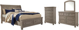 Lettner Sleigh Bed Bedroom Set