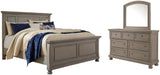 Lettner Panel Bed Bedroom Set