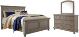 Lettner Panel Bed Bedroom Set