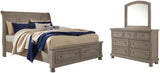 Lettner Sleigh Bed Bedroom Set