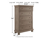 Lettner Panel Bed Bedroom Set