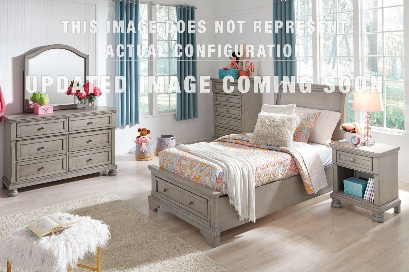 Lettner Panel Storage Bed. Dresser Bedroom Set