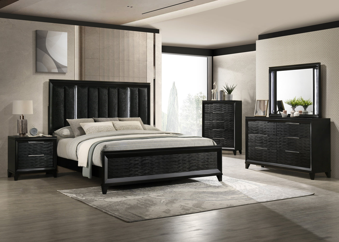 Cressida Chest Black