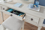 Robbinsdale Vanity/Upholstered Stool