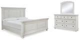 Robbinsdale Panel Bed Bedroom Set
