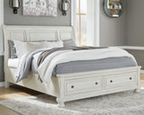 Robbinsdale Sleigh Bed with Storage
