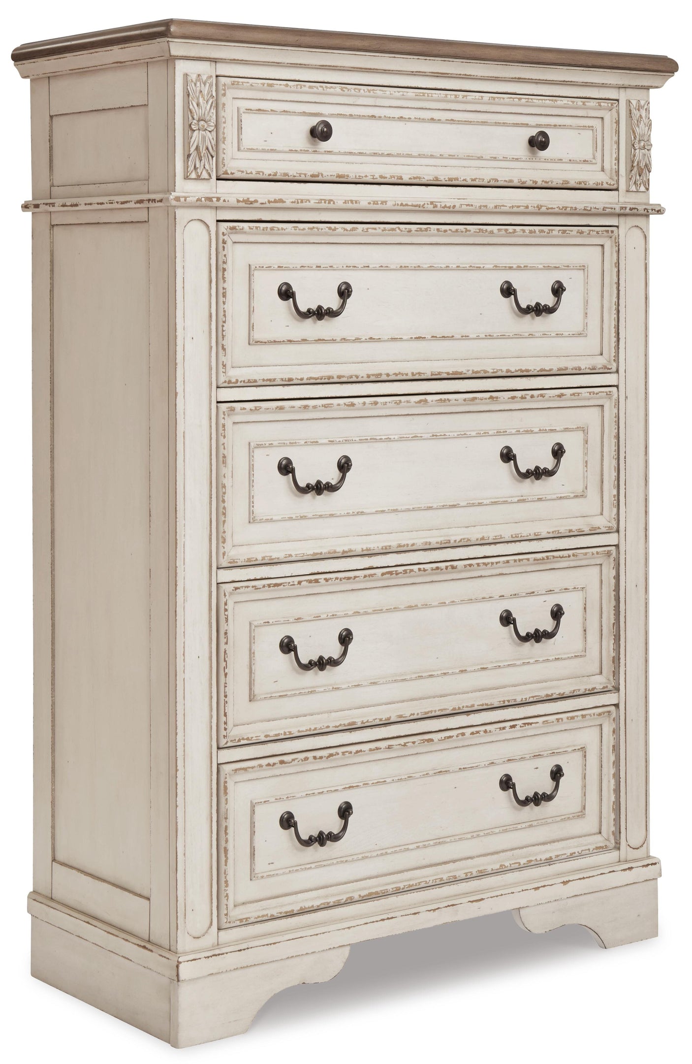 Realyn Upholstered Panel Bed Bedroom Set