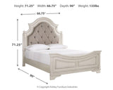 Realyn Upholstered Panel Bed