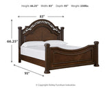 Lavinton Poster Bed Bedroom Set