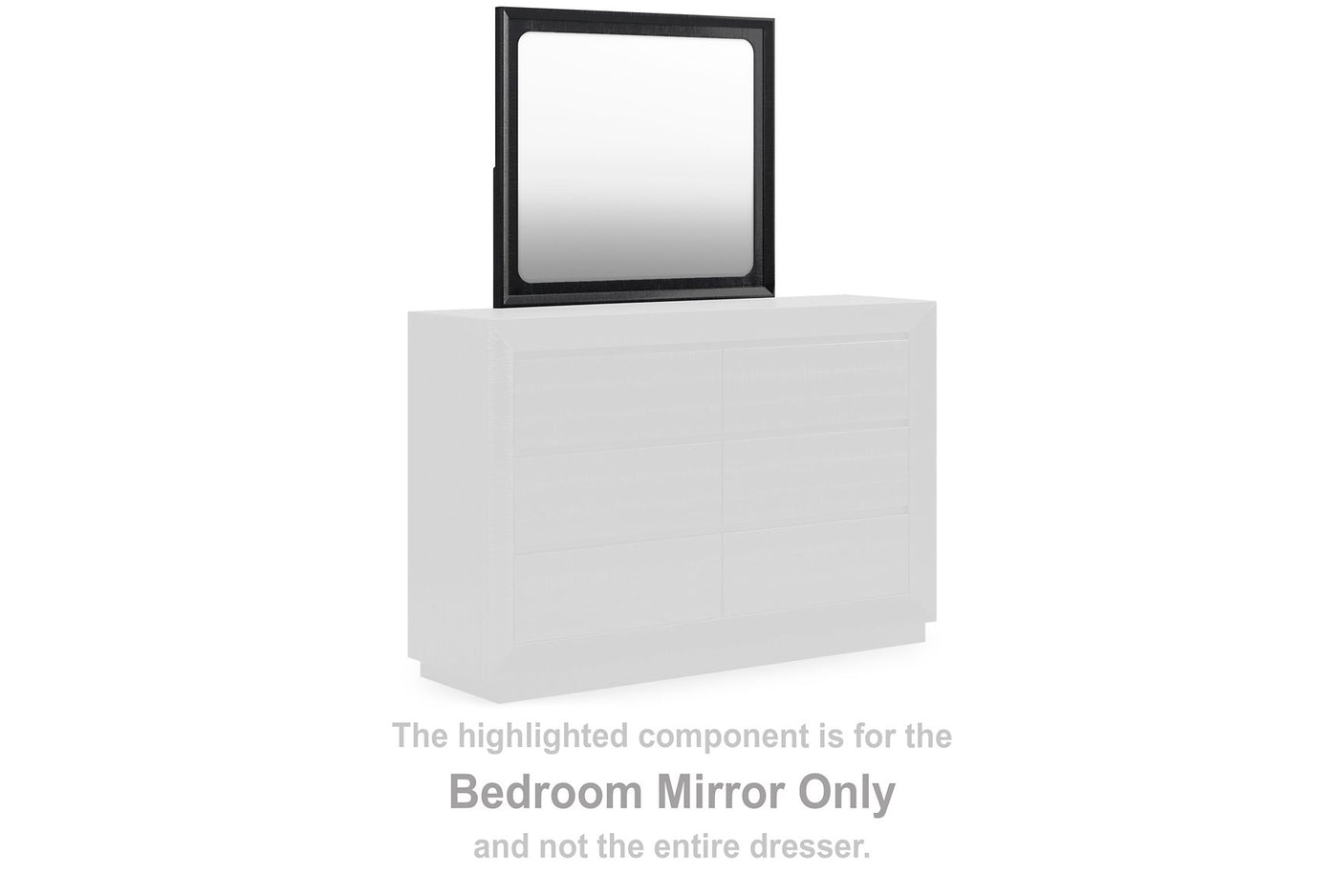 Londer Dresser and Mirror