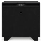 Londer Two Drawer Night Stand
