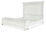 Kanwyn Panel Bed with Storage Bench