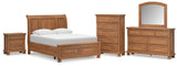 Feddinger Storage Sleigh Bed Bedroom Set