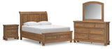 Feddinger Storage Sleigh Bed Bedroom Set