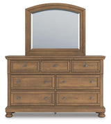 Feddinger Dresser with Mirrors