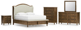 Sturlayne Upholstered Panel Bed Bedroom Set