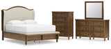 Sturlayne Upholstered Panel Bed Bedroom Set