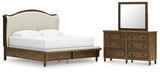 Sturlayne Upholstered Panel Bed Bedroom Set