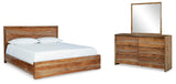Dressonni Panel Bed Bedroom Set