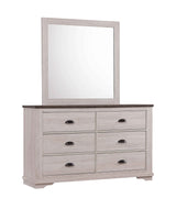 Coralee Dresser Chalk/Grey