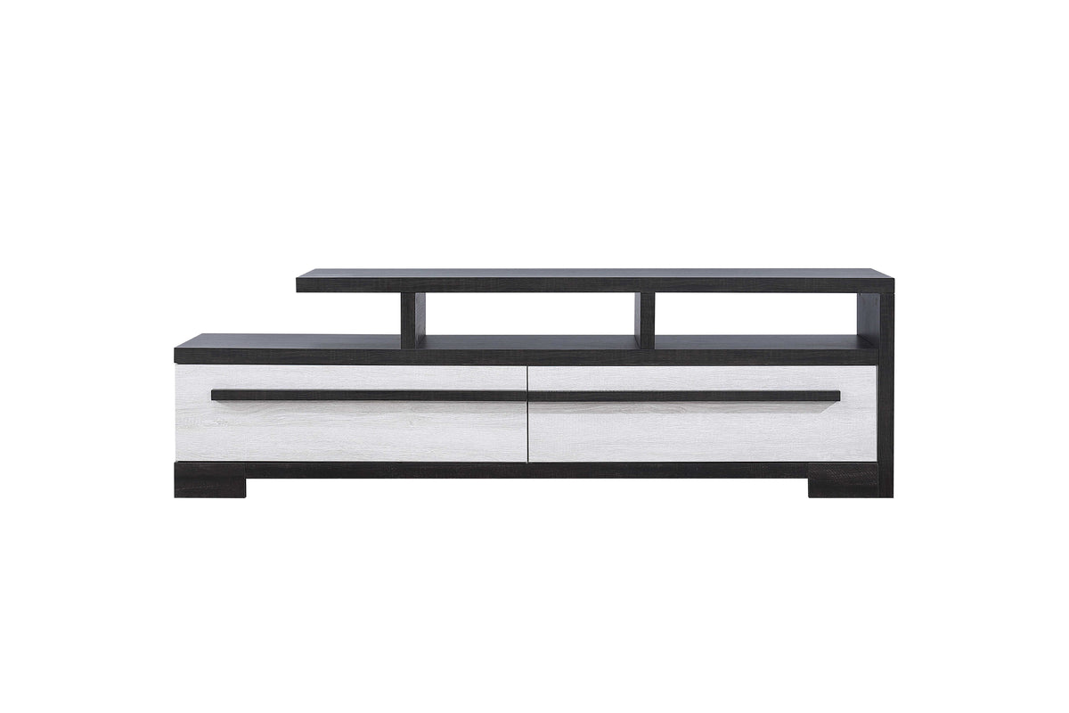 Remington Tv Stand Chalk/Ebony