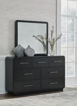 Rowanbeck Upholstered Panel Bed Bedroom Set