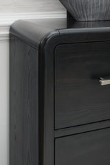 Rowanbeck Upholstered Panel Bed Bedroom Set