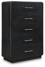 Rowanbeck Upholstered Panel Bed Bedroom Set