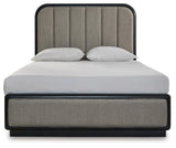 Rowanbeck Upholstered Panel Bed Bedroom Set