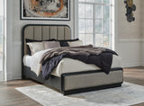 Rowanbeck Upholstered Panel Bed Bedroom Set