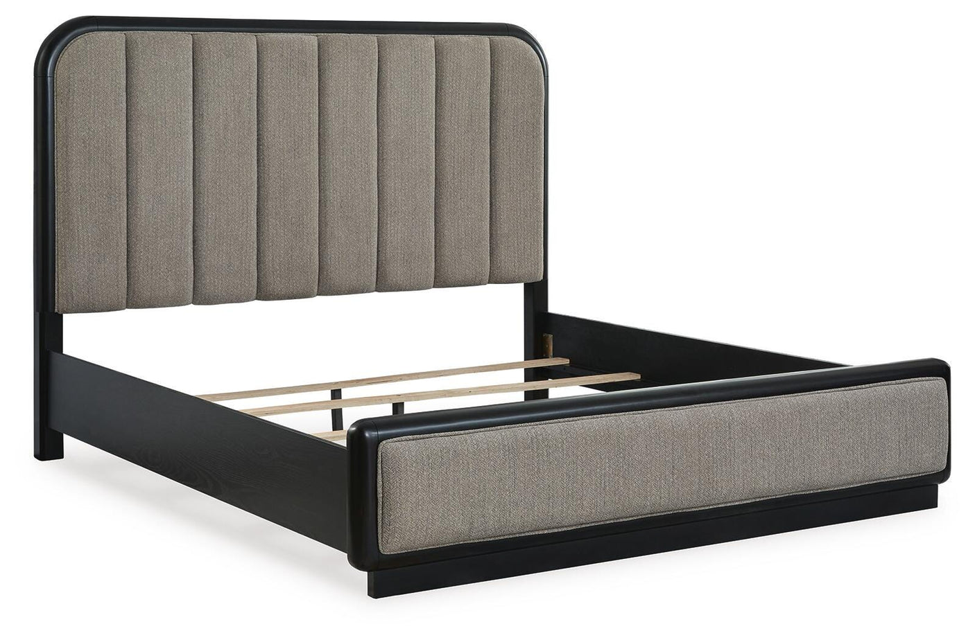 Rowanbeck Upholstered Panel Bed Bedroom Set