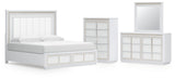 Chalanna Upholstered Storage Bed Bedroom Set