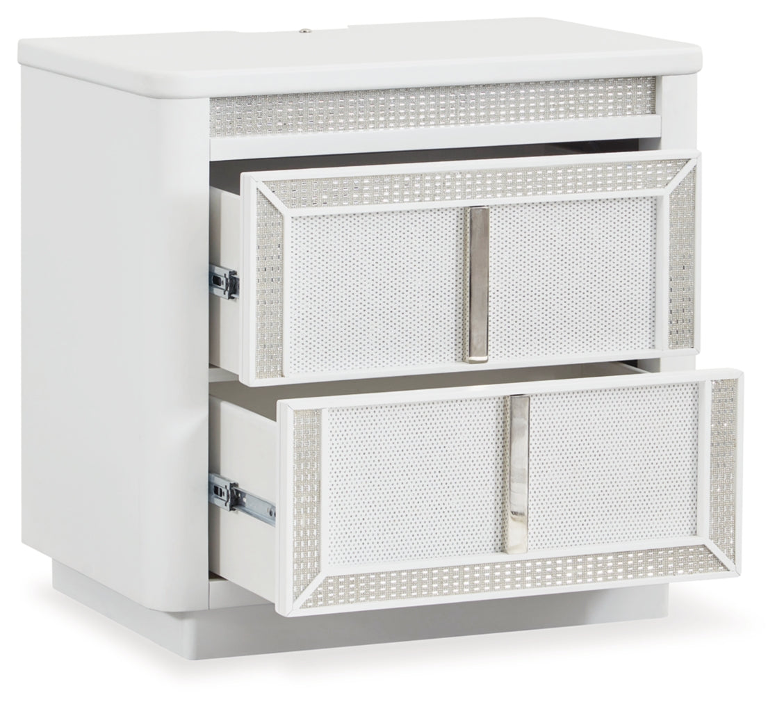Chalanna Two Drawer Night Stand