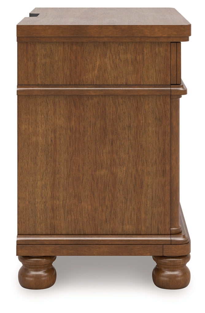 Chadworth Three Drawer Night Stand