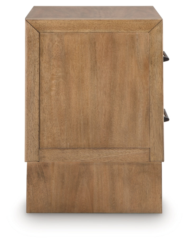 Sherbana Two Drawer Night Stand