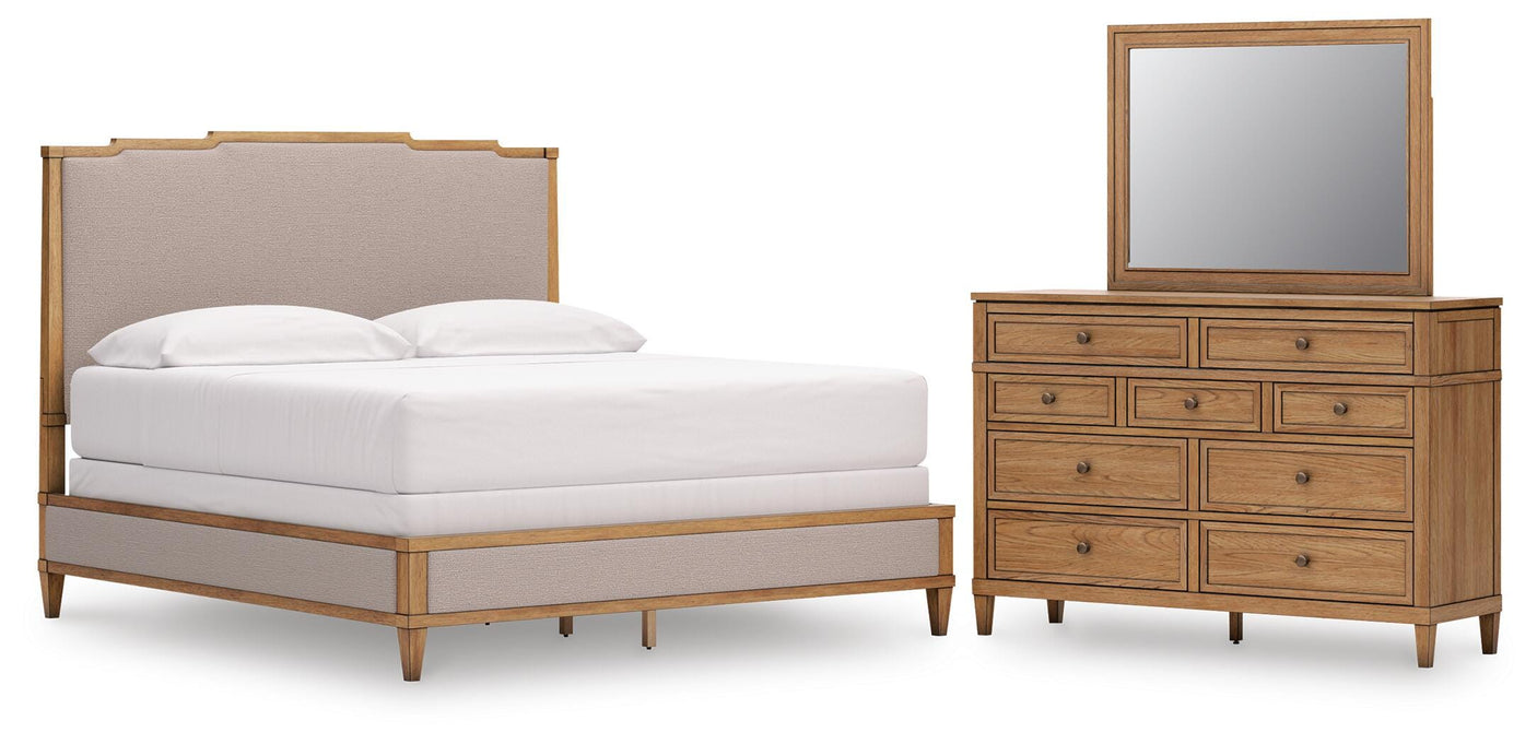 Sharlance Upholstered Panel Bed Bedroom Set