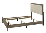 Millie Upholsteredolstery Bed One Box -Grey Bedroom Collection