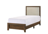 Millie Upholsteredolstery One Box Br.Cherry Bedroom Collection