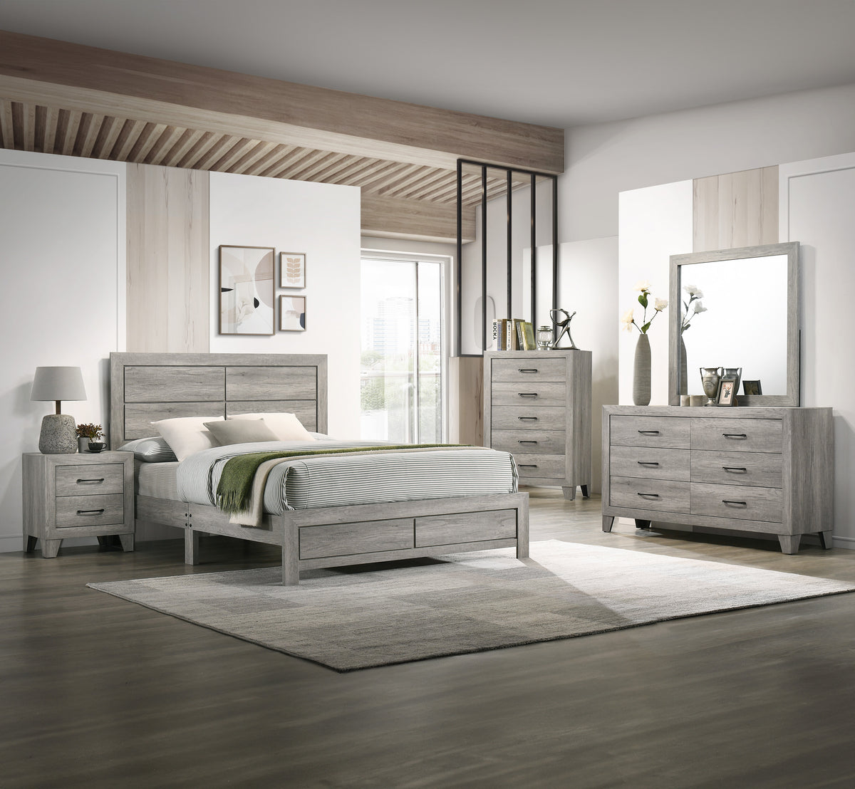 Hopkins Night Stand Drift Wood