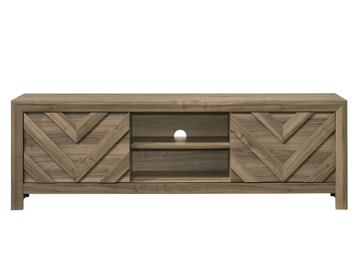 Valor Tv Stand-Light Brown