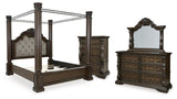 Maylee Canopy Bed Bedroom Set