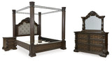 Maylee Canopy Bed Bedroom Set