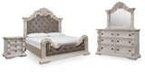 Bruchandi Upholstered Panel Bed Bedroom Set