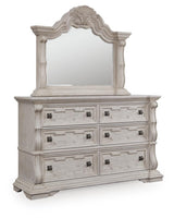 Bruchandi Dresser with Mirrors