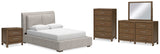 Cabalynn Upholstered Bed Bedroom Set