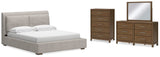 Cabalynn Upholstered Bed Bedroom Set