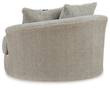 Calnita Oversized Swivel Chair