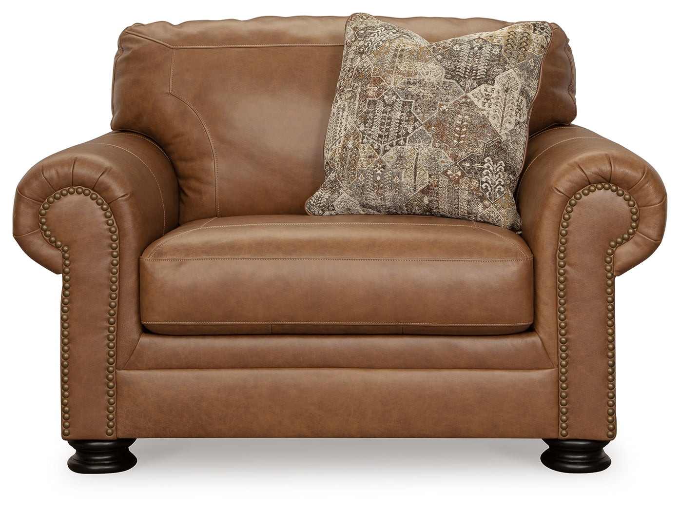 Carianna Leather Oversized Chair