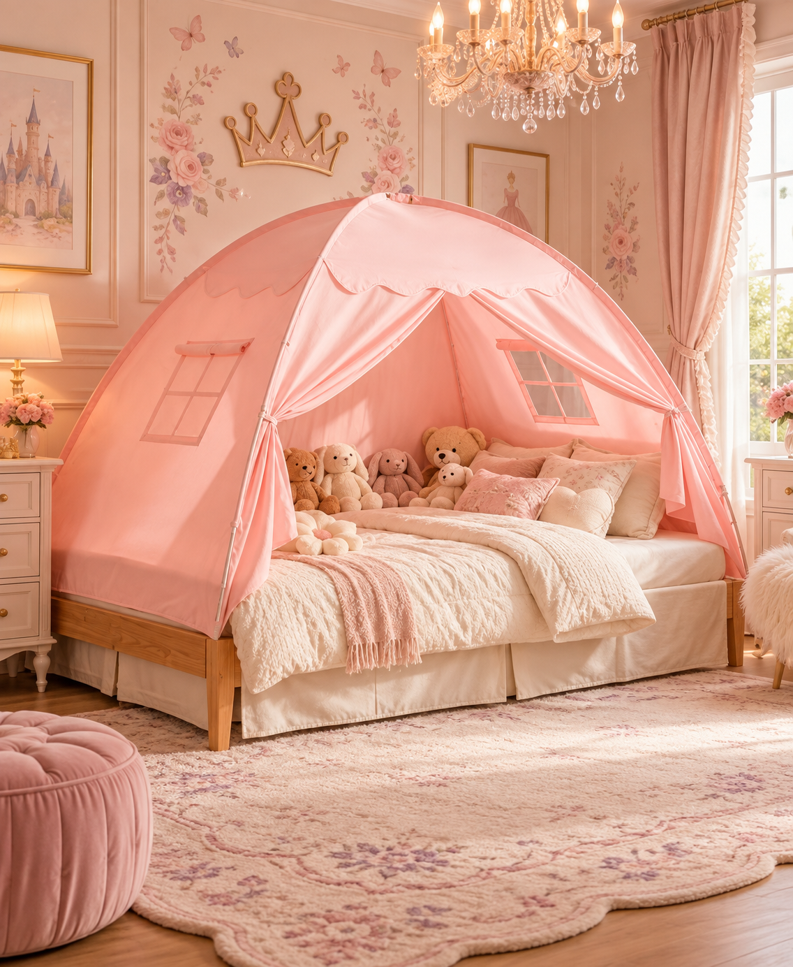 Trixie Twin Bed Tent Canopy